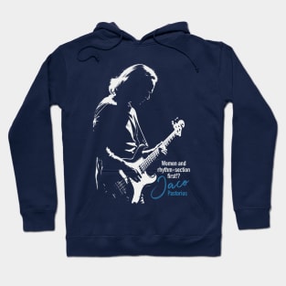 Jaco Pastorius silhouette Hoodie